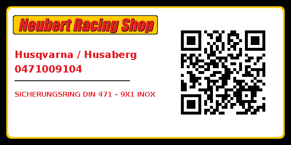 Husqvarna / Husaberg 0471009104