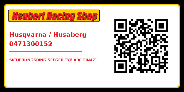 Husqvarna / Husaberg 0471300152