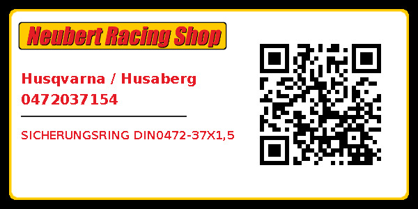 Husqvarna / Husaberg 0472037154