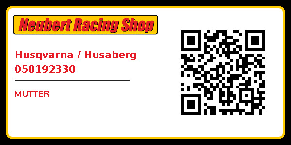 Husqvarna / Husaberg 050192330