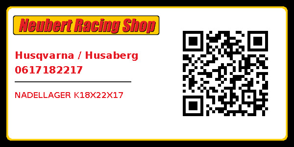 Husqvarna / Husaberg 0617182217