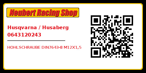 Husqvarna / Husaberg 0643120243