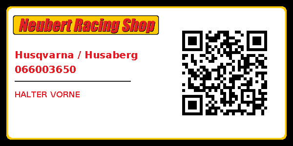 Husqvarna / Husaberg 066003650