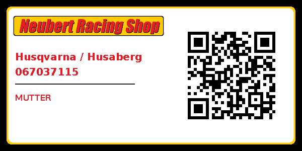 Husqvarna / Husaberg 067037115