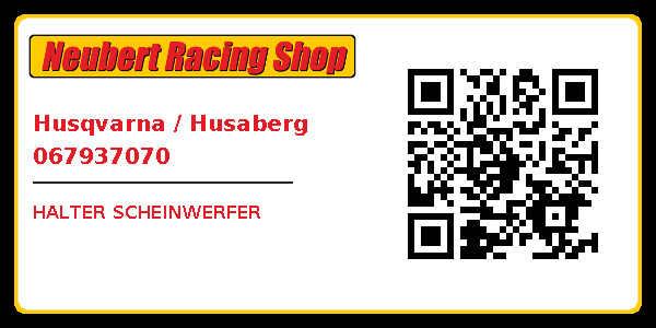 Husqvarna / Husaberg 067937070