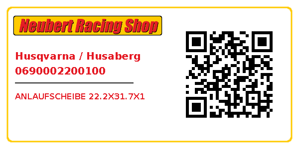 Husqvarna / Husaberg 0690002200100