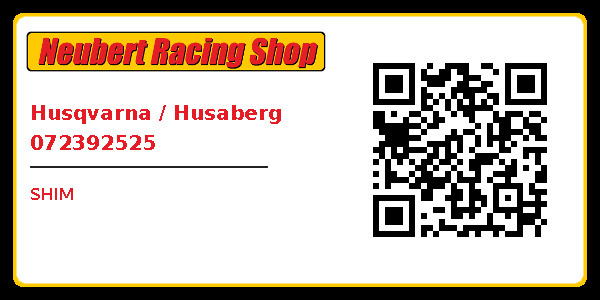 Husqvarna / Husaberg 072392525