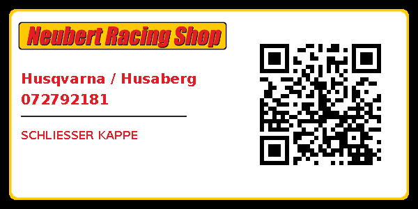 Husqvarna / Husaberg 072792181