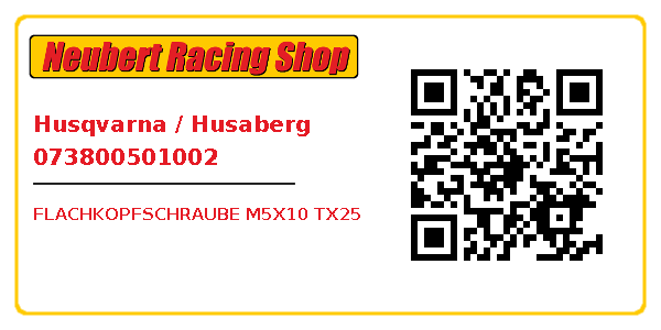 Husqvarna / Husaberg 073800501002