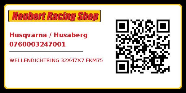 Husqvarna / Husaberg 0760003247001
