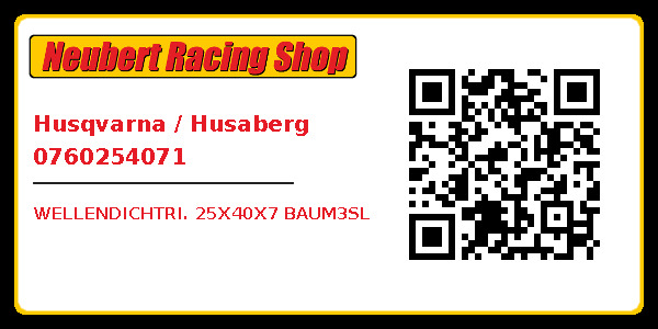 Husqvarna / Husaberg 0760254071