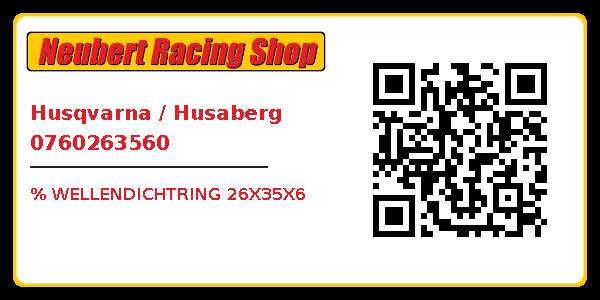 Husqvarna / Husaberg 0760263560