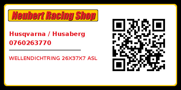 Husqvarna / Husaberg 0760263770