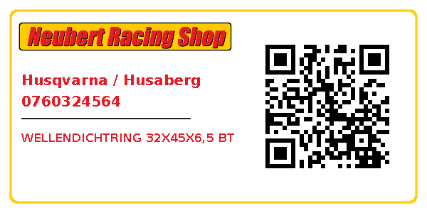 Husqvarna / Husaberg 0760324564