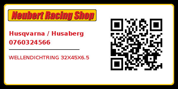 Husqvarna / Husaberg 0760324566