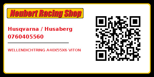Husqvarna / Husaberg 0760405560