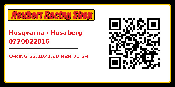 Husqvarna / Husaberg 0770022016