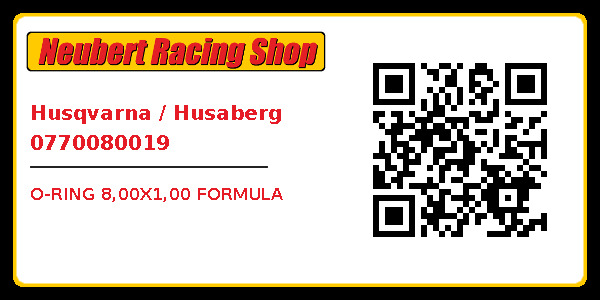 Husqvarna / Husaberg 0770080019