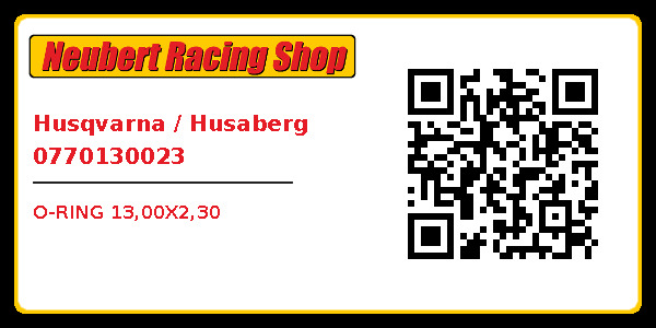 Husqvarna / Husaberg 0770130023