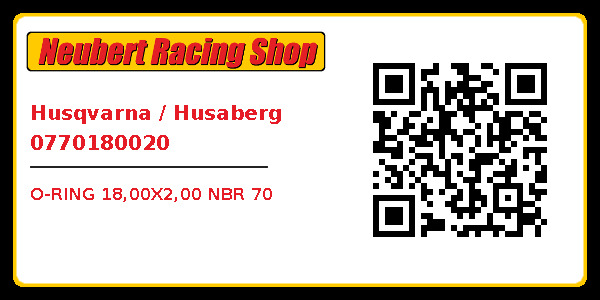 Husqvarna / Husaberg 0770180020