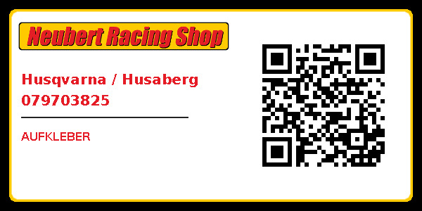 Husqvarna / Husaberg 079703825