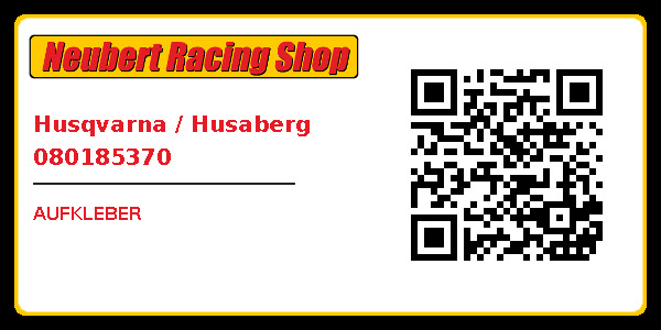 Husqvarna / Husaberg 080185370