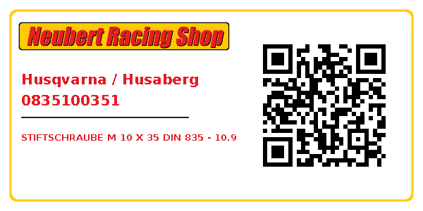 Husqvarna / Husaberg 0835100351