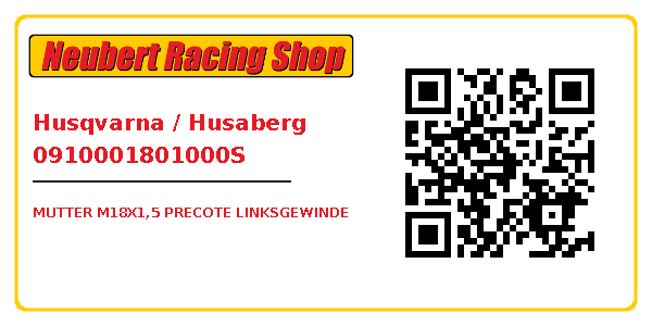 Husqvarna / Husaberg 0910001801000S