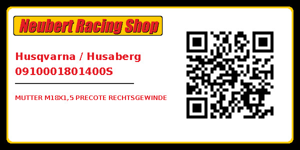 Husqvarna / Husaberg 0910001801400S