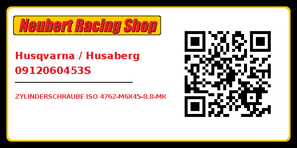 Husqvarna / Husaberg 0912060453S