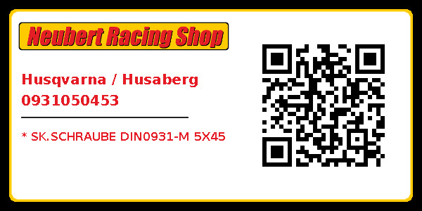 Husqvarna / Husaberg 0931050453
