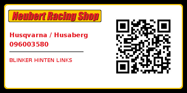 Husqvarna / Husaberg 096003580