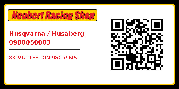 Husqvarna / Husaberg 0980050003