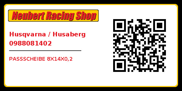 Husqvarna / Husaberg 0988081402