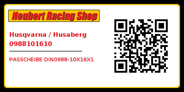 Husqvarna / Husaberg 0988101610