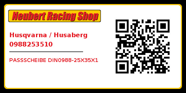 Husqvarna / Husaberg 0988253510