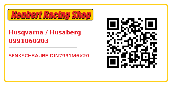 Husqvarna / Husaberg 0991060203