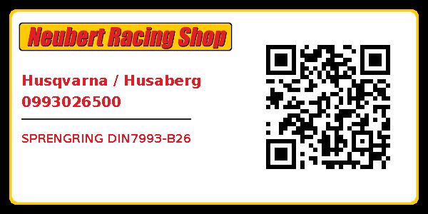 Husqvarna / Husaberg 0993026500