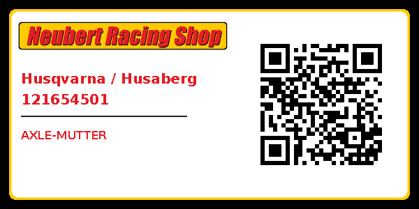 Husqvarna / Husaberg 121654501