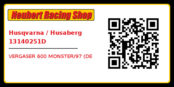Husqvarna / Husaberg 13140251D