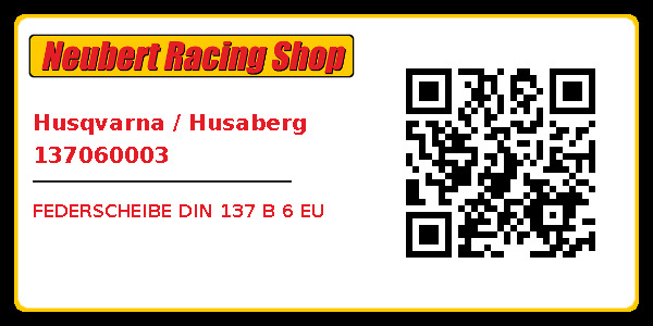 Husqvarna / Husaberg 137060003