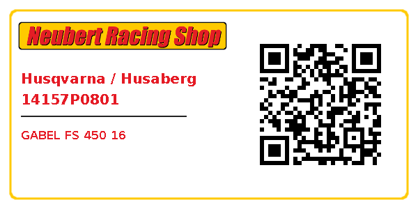 Husqvarna / Husaberg 14157P0801
