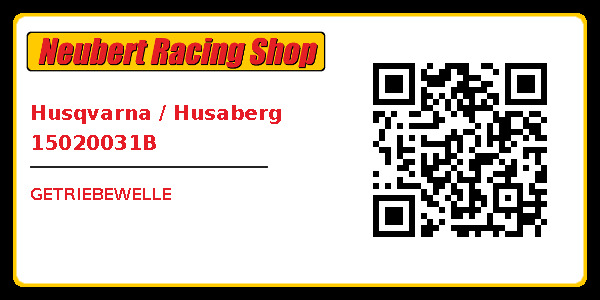 Husqvarna / Husaberg 15020031B