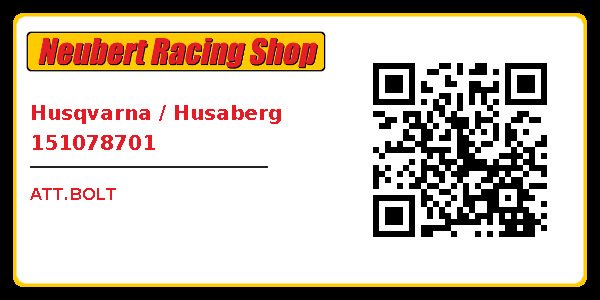 Husqvarna / Husaberg 151078701