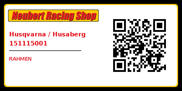 Husqvarna / Husaberg 151115001