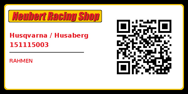 Husqvarna / Husaberg 151115003