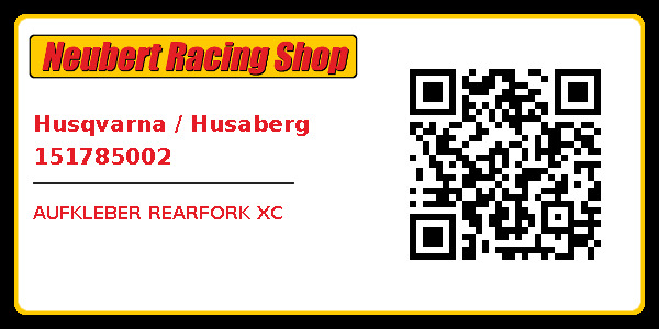 Husqvarna / Husaberg 151785002