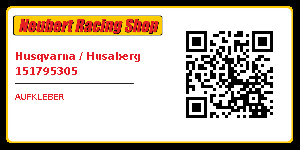 Husqvarna / Husaberg 151795305