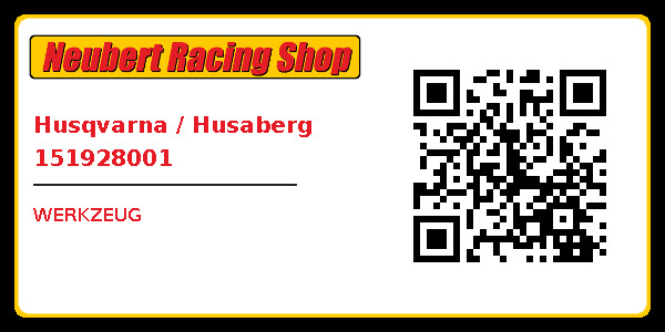 Husqvarna / Husaberg 151928001