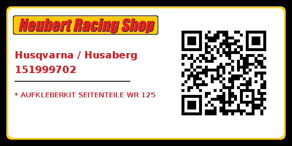 Husqvarna / Husaberg 151999702